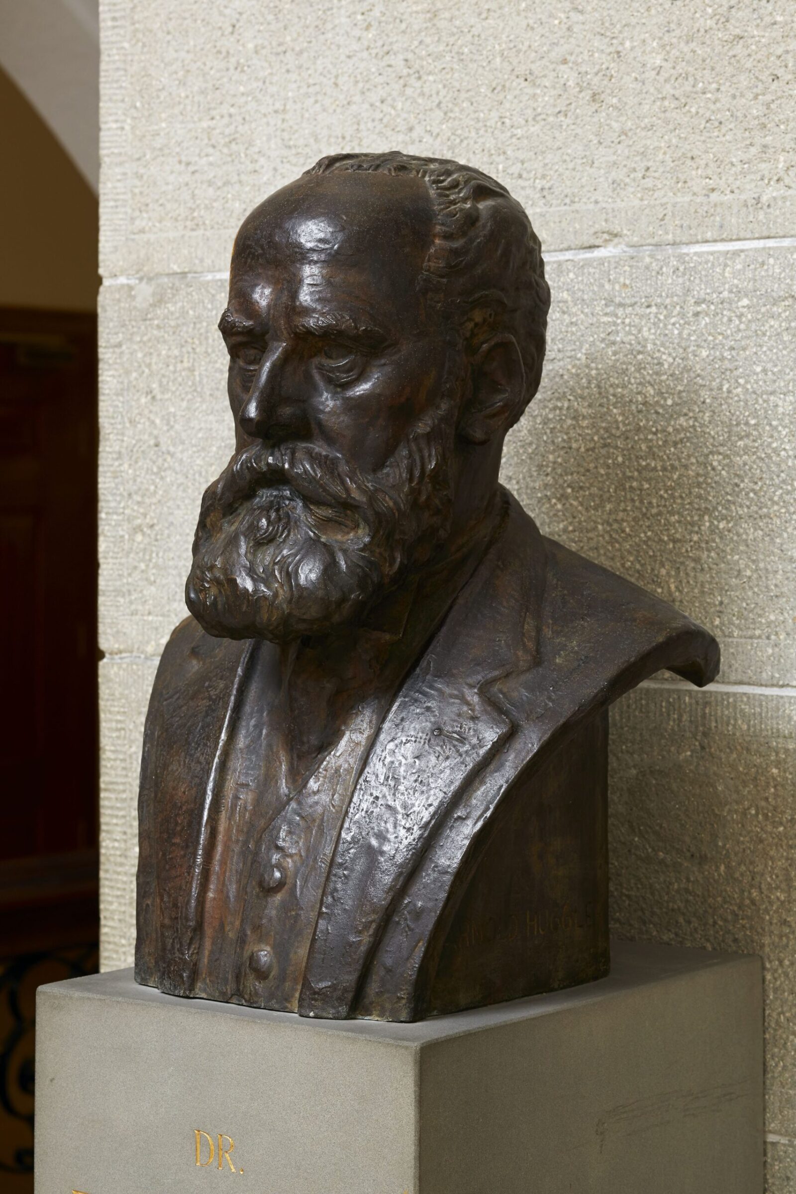 Bust of Ernst Laur at the LFW